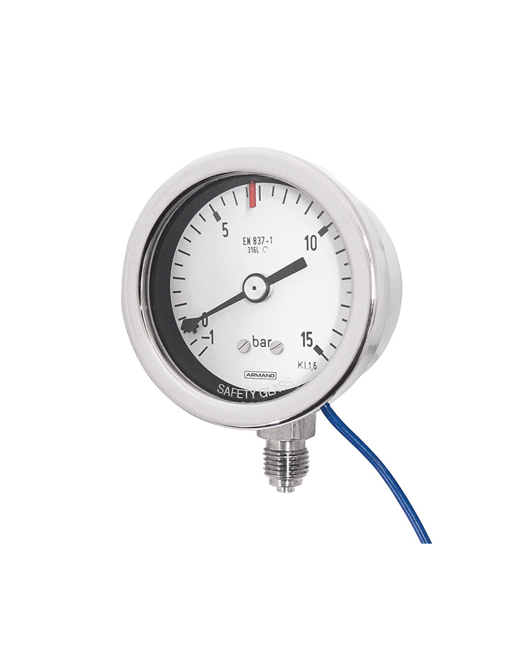 Bourdon Tube Pressure Gauges Product detail ARMANO Messtechnik GmbH